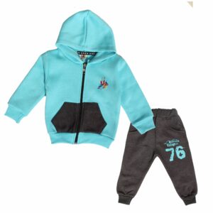 Premium quality three fleece winter suit for baba and baby